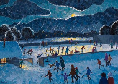 The Joy of Night Skating by Bill Brownridge