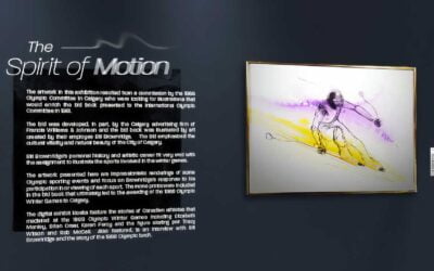CELEBRATE THE 35TH ANNIVERSARY OF THE 1988 OLYMPIC WINTER GAMES WITH THE SPIRIT OF MOTION EXHIBITION