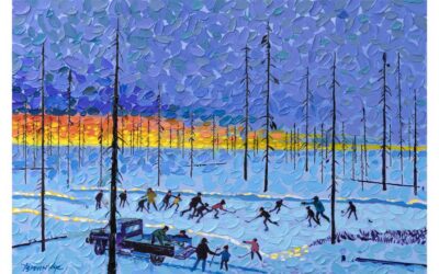 Hockey’s Tapestry – a new exhibition at Mayberry Fine Art
