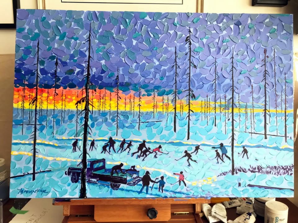 Heart of Hockey - Brownridge Fine Art