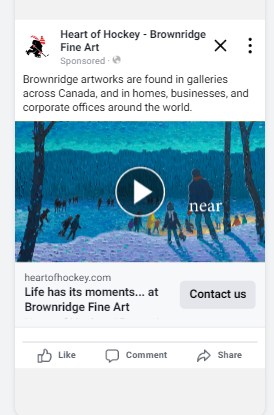 Heart of Hockey - Brownridge Fine Art